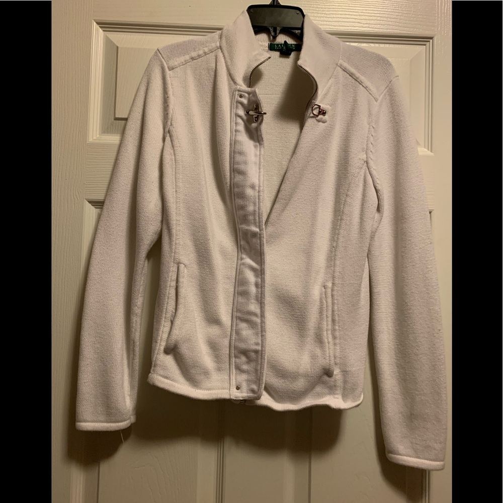 White Ralph Lauren sweater